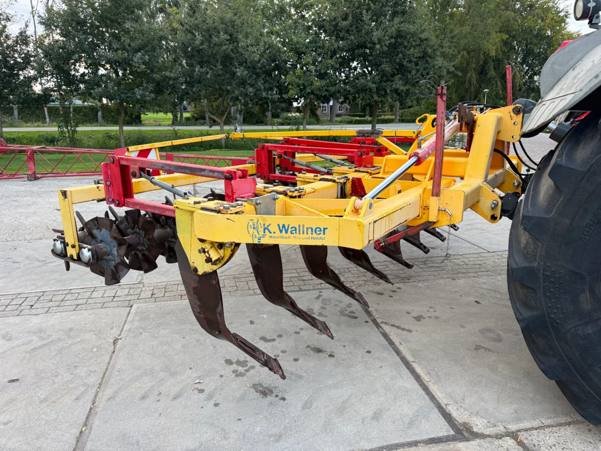 Onbekend Wallner WTL 450 / 8 woelpoot woeler rol grubber