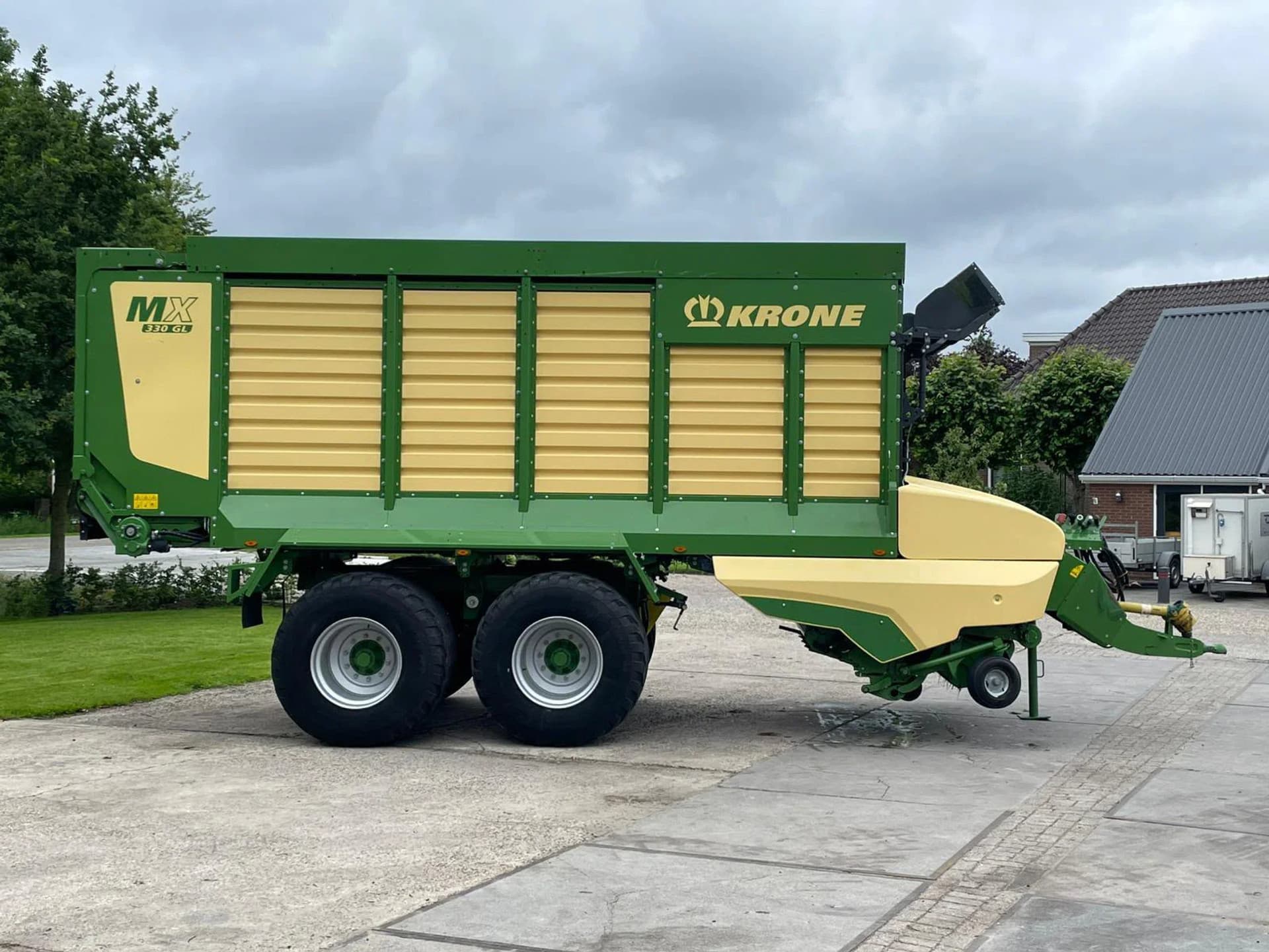 Krone MX 330 GL Ladewagen 129 uur! Opraapwagen NIEUW STAAT Schuitemaker