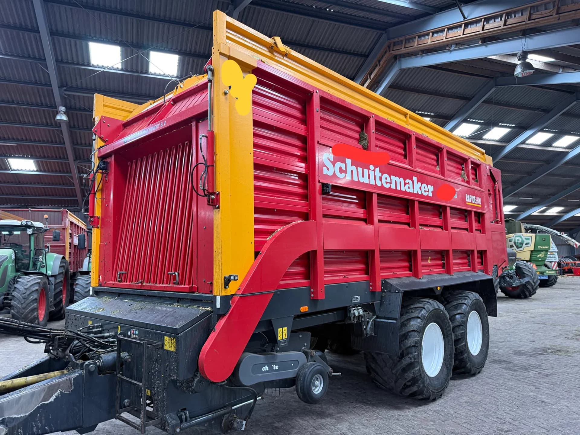 Schuitemaker 2x!! Rapide 6600 W opraapwagen rotor invoer walsen Ladewagen silbgewagen