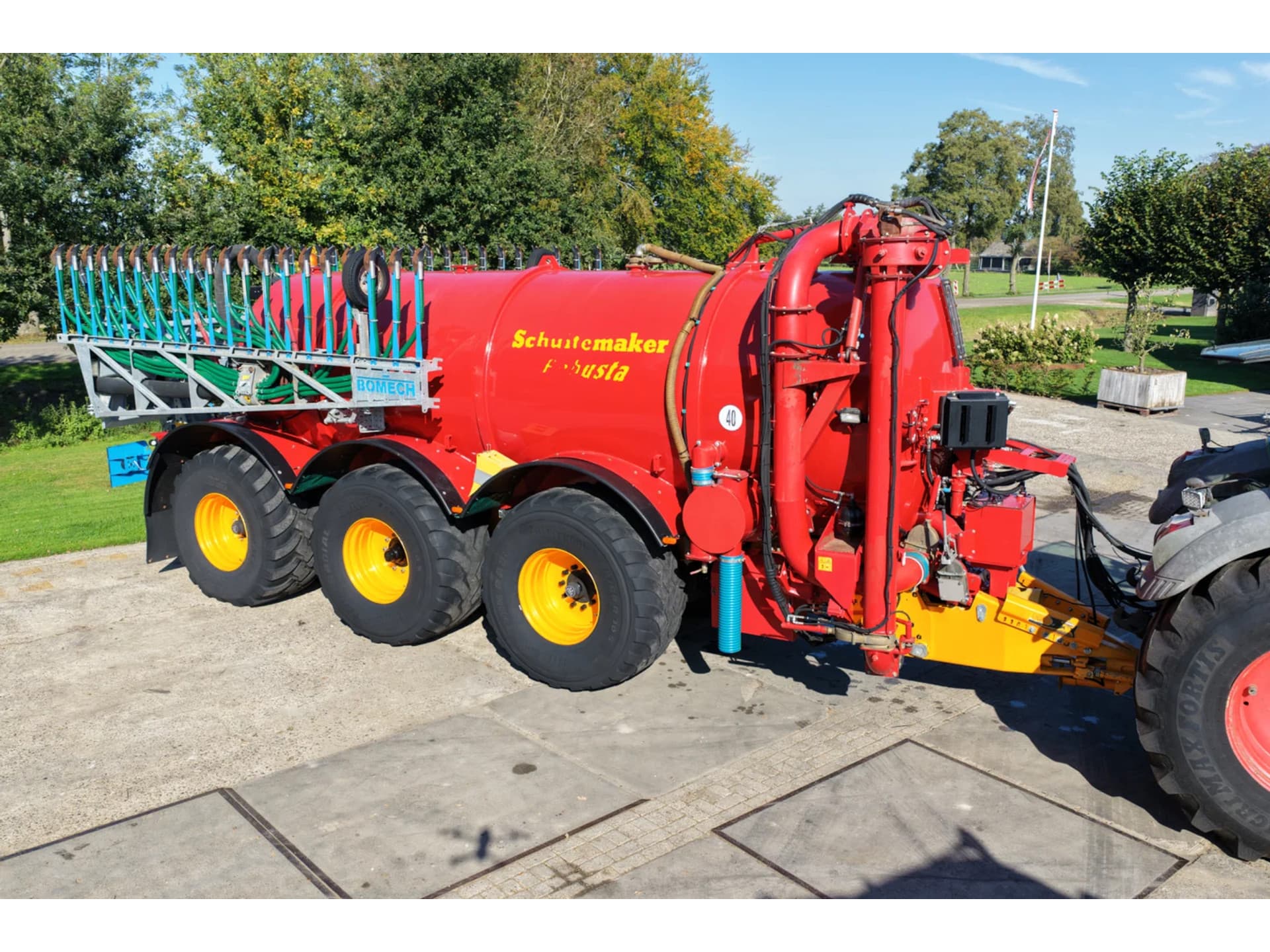 Schuitemaker Robusta 275 Bomech 12 meter Zuigarm Borger Afgifte meter Gullefass Slurry
