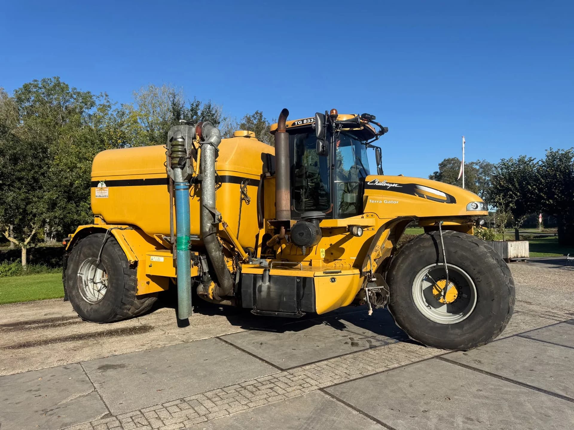Terra Gator TG 8333 CVT 16 m3 9 Kuubs Borger pomp Luchtdrukwissel