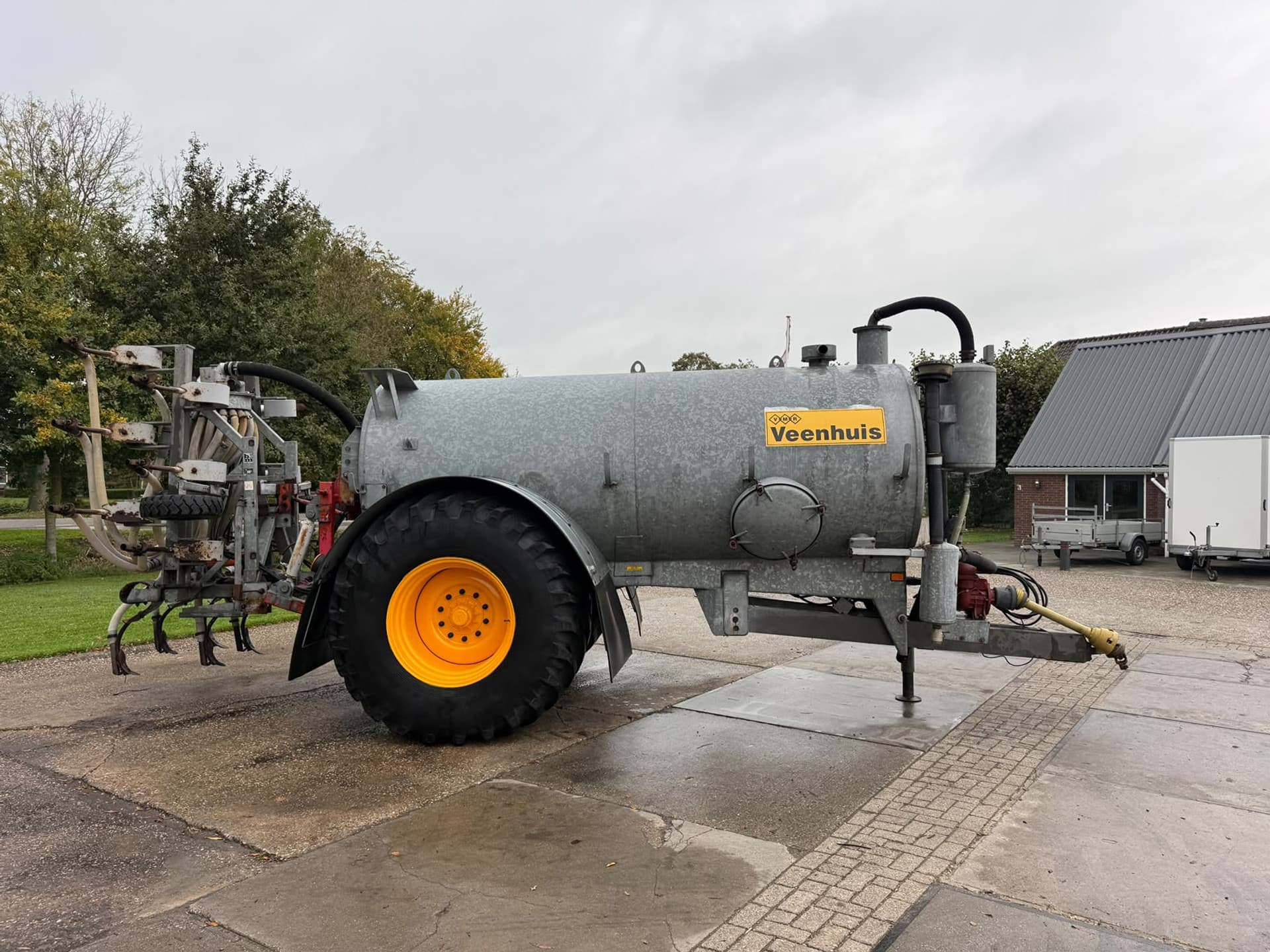 Veenhuis ecovac 8000 Vacuumtank Giertank Bemester Bouwlandinjecteur
