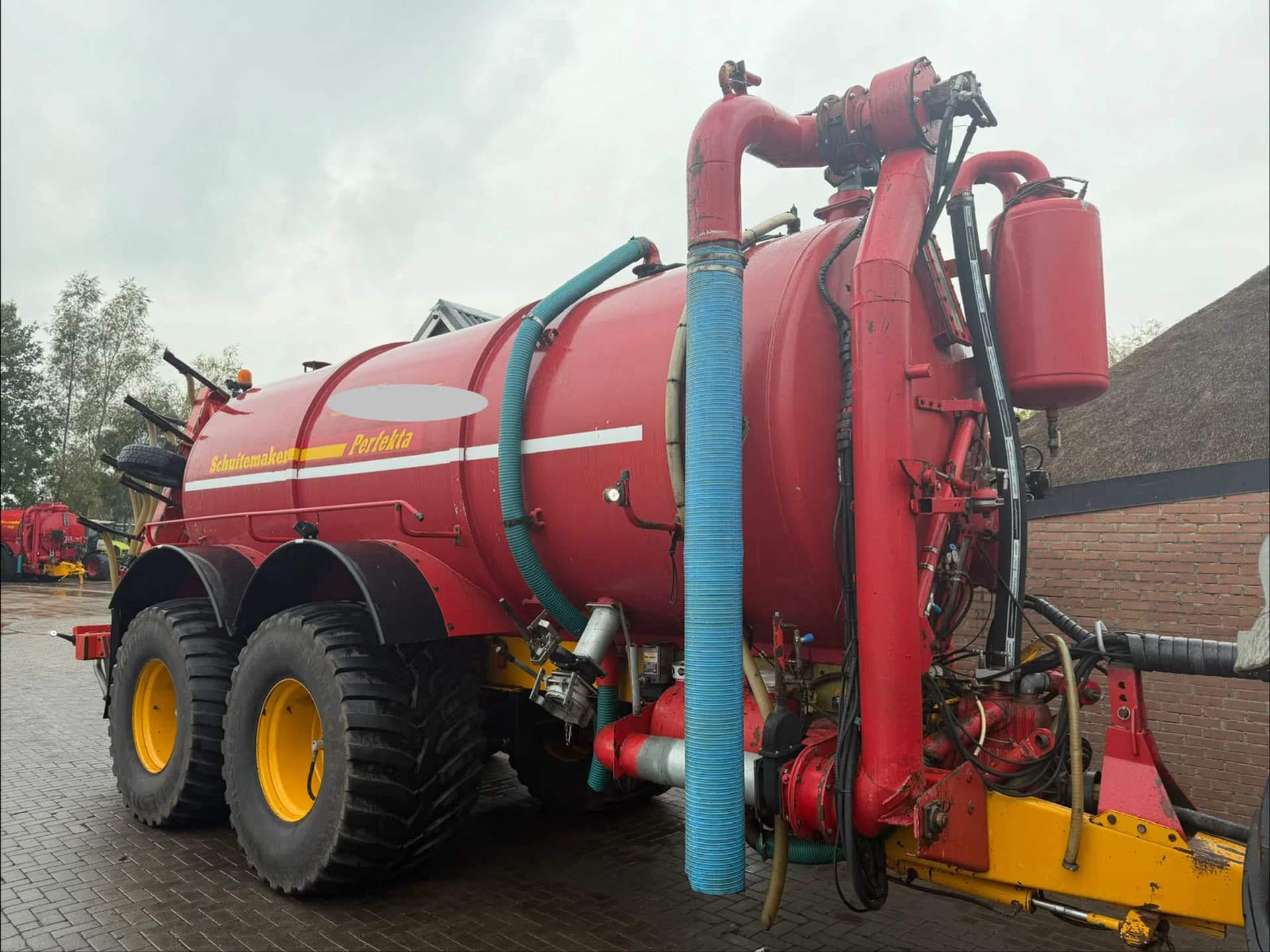 Schuitemaker Perfekta 200 20 m3 Zuigarm Bemester Evers Afgifte regeling Vacuumtank